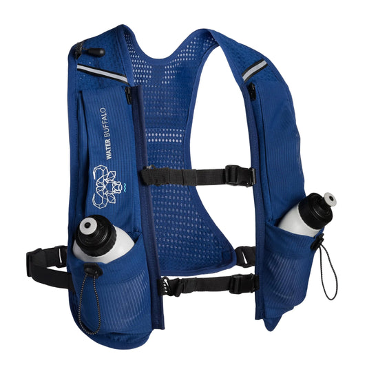 Water Buffalo Hydration Running Vest - Quiver Hydration Vest - Running Hydration Vest with Dual Water Bottles - Lightweight Water Backpack for Running Trail Running Marathons