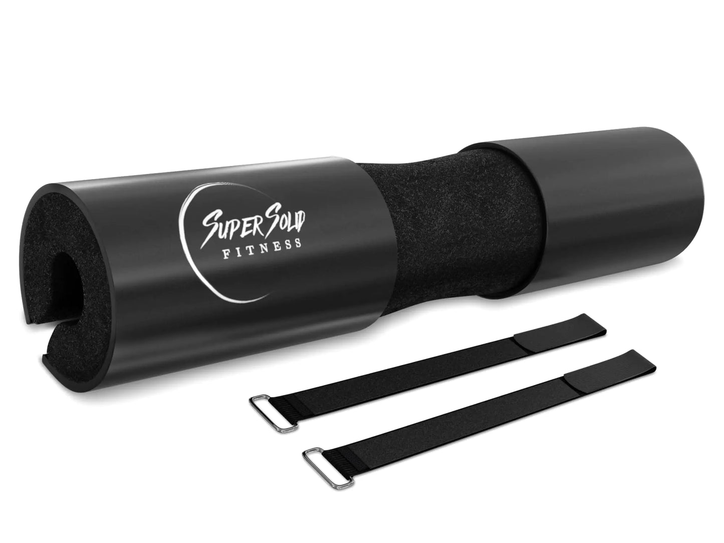 Super Solid Fitness Squat Pad - Thick Padding Squat Pads for Weight Bar - Ergonomic Squat Bar Pad - Workout Bar Pad For Hip Thrusts & Other Workouts